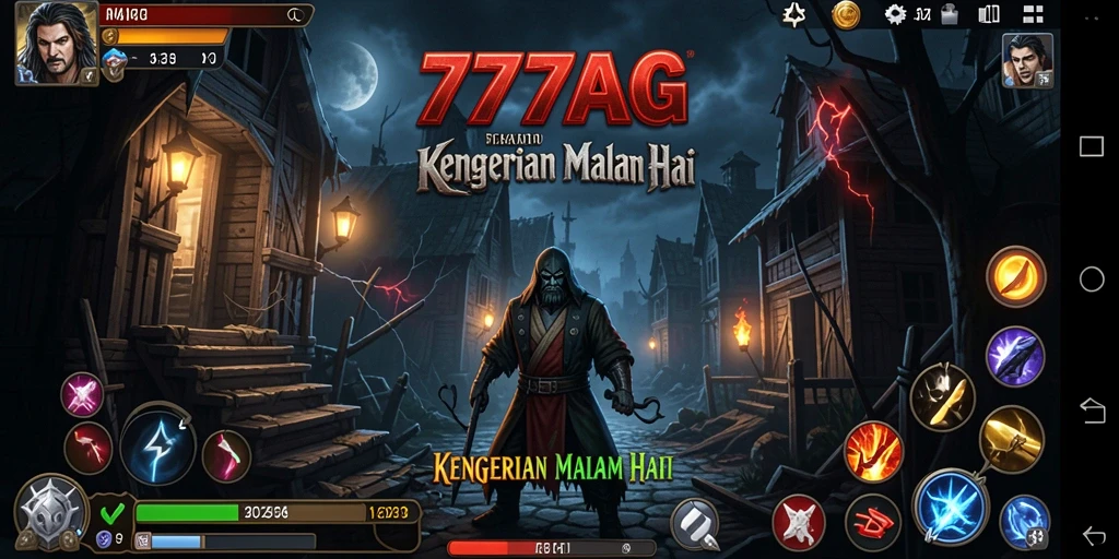 Tampilan gameplay menyeramkan dari 777AG yang penuh ketegangan.