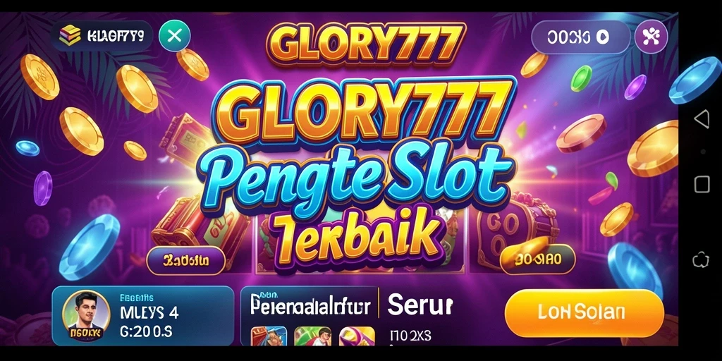 Tampilan gameplay yang menarik dari GLORY777 dengan berbagai tema Slot.