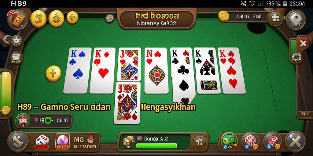 Gameplay menarik dalam H89 dengan suasana kompetitif.