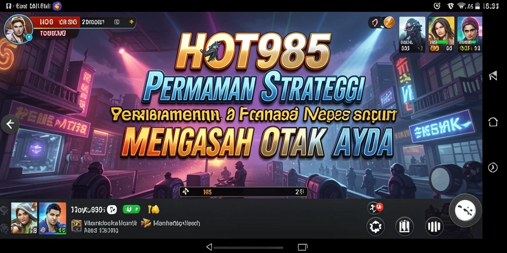 Tampilan gameplay HOT985 yang memukau dan penuh strategi.