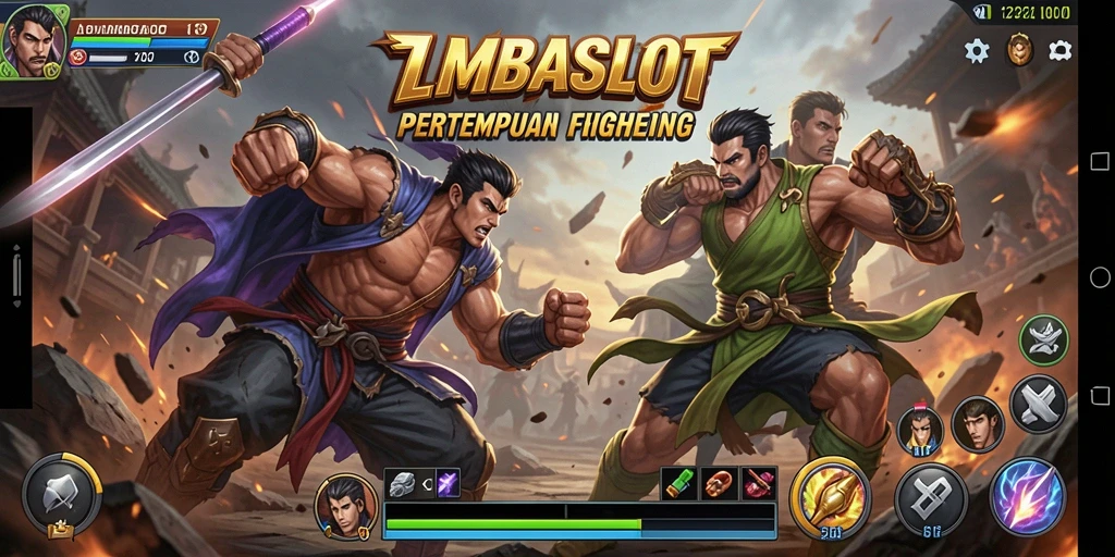 Gameplay seru dengan karakter fighting yang menakjubkan.
