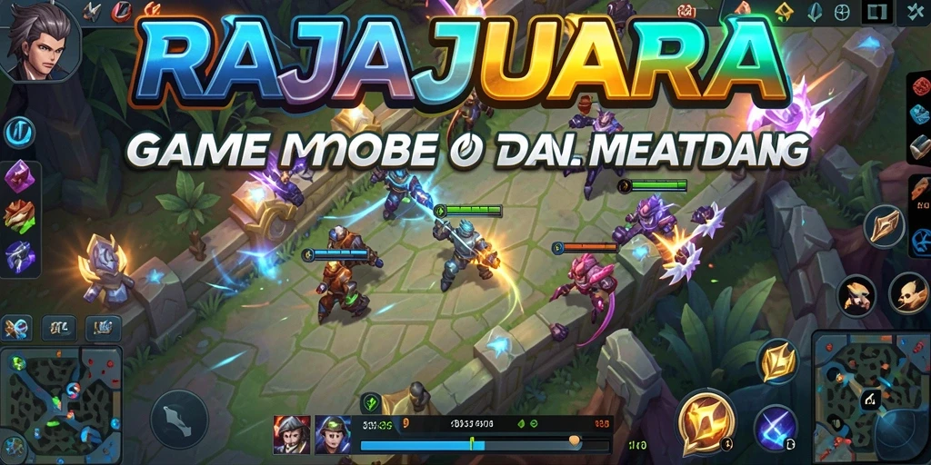 Tampilan gameplay RAJAJUARA yang intens dan seru.