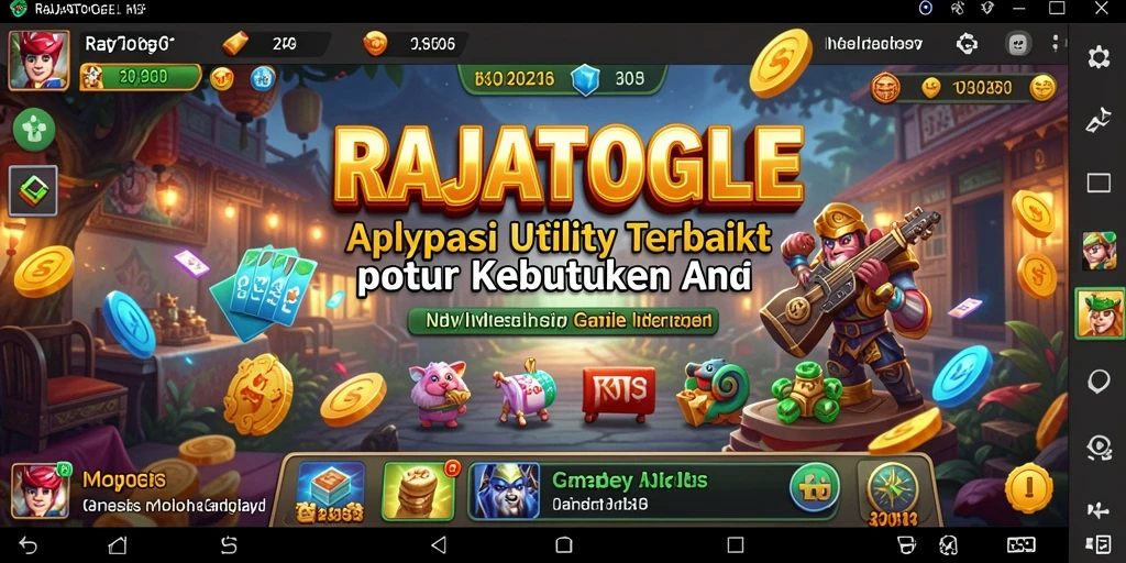 Tampilan antarmuka RAJATOGEL yang simpel dan menarik.