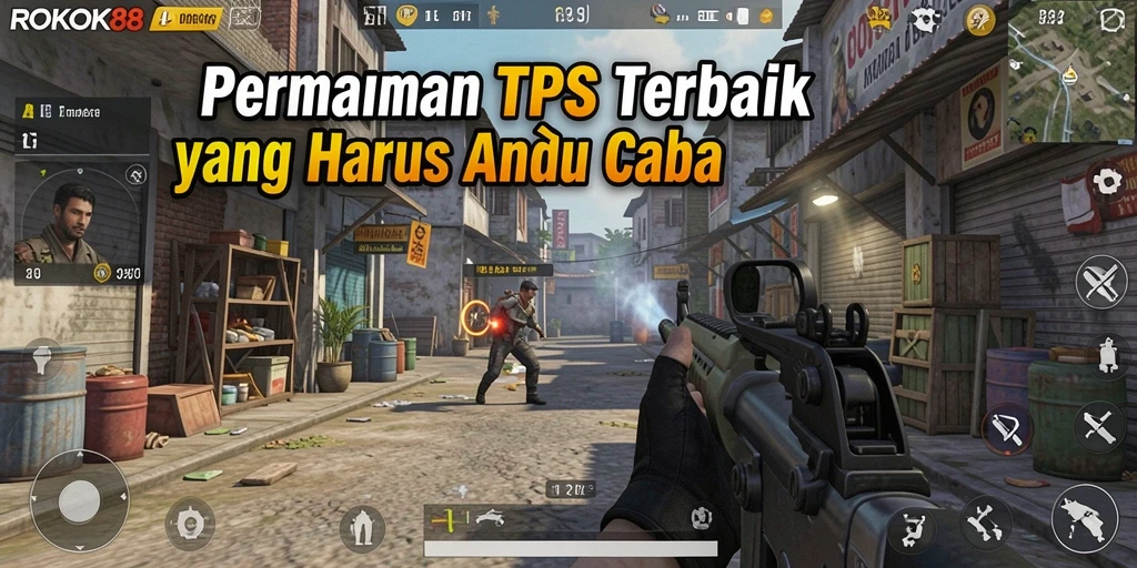 Tampilan gameplay ROKOK88 yang seru dan dinamis.